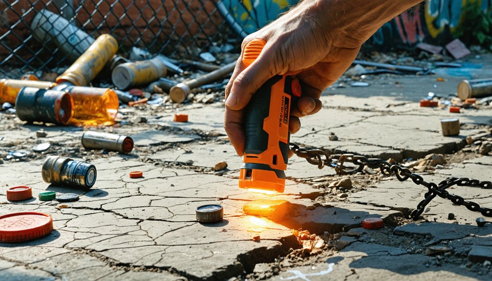 urban metal detector interference