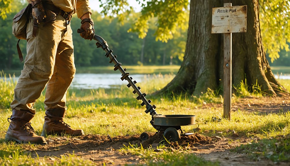 van buren metal detecting regulations