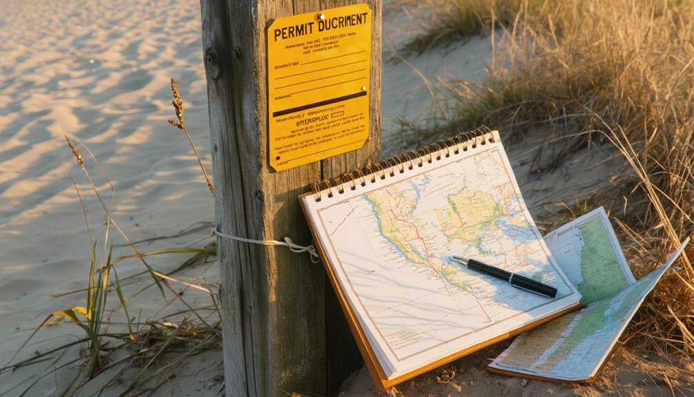 verify land access rules
