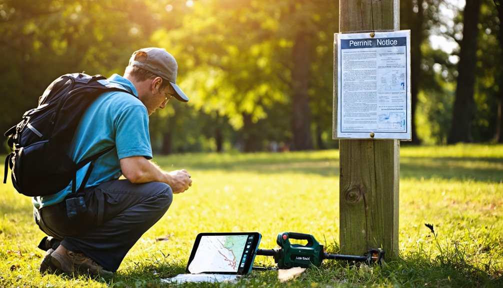 verify land rules beforehand