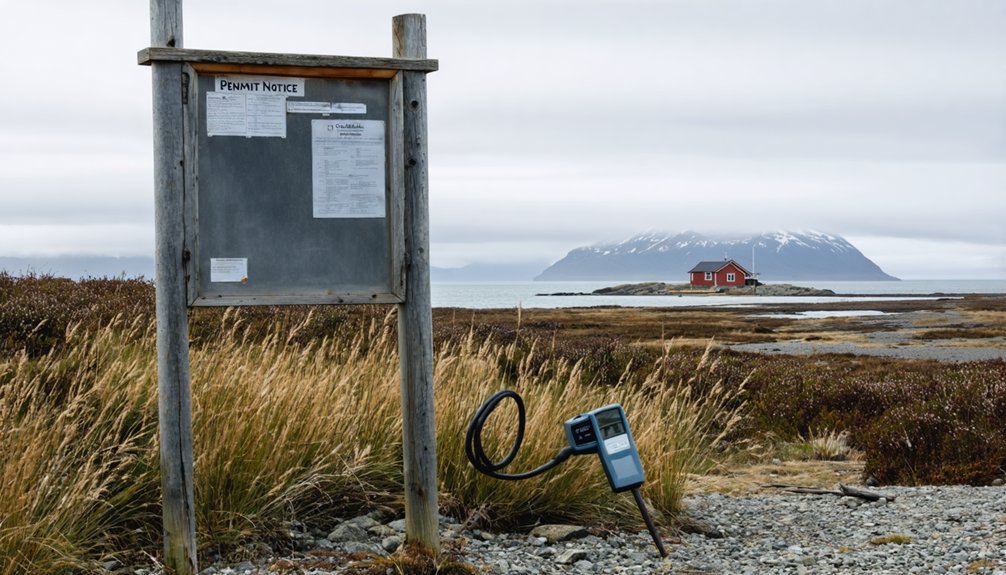 verify land status beforehand