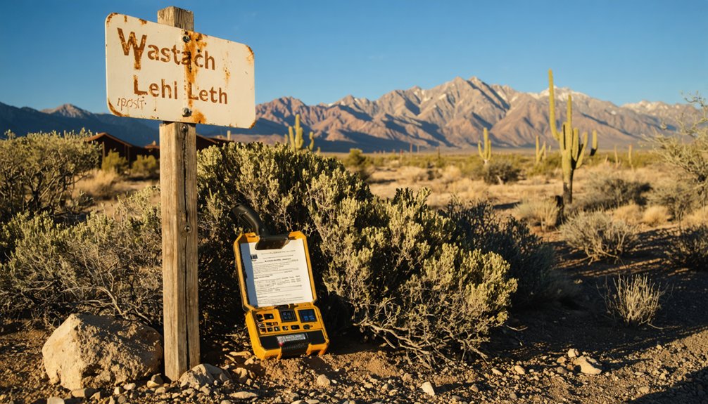 verify land status first