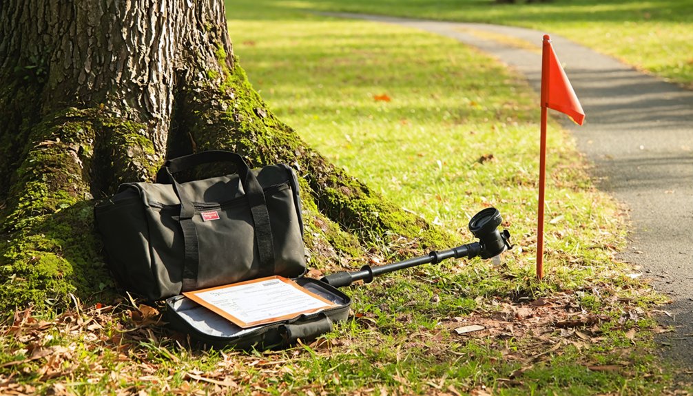 verify park metal detecting rules