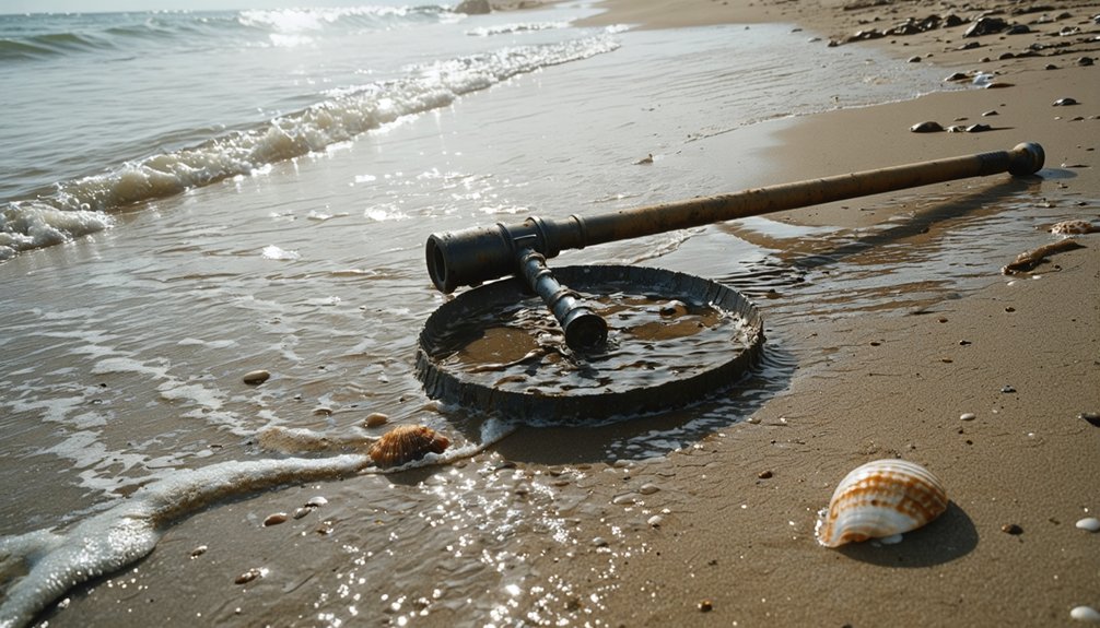 versatile waterproof beach detector
