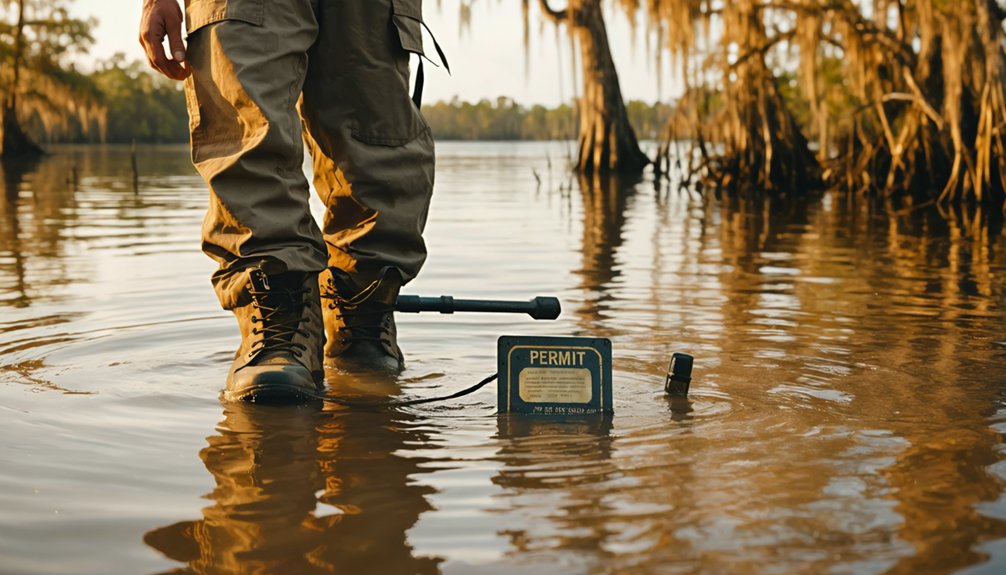 water body specific detecting regulations