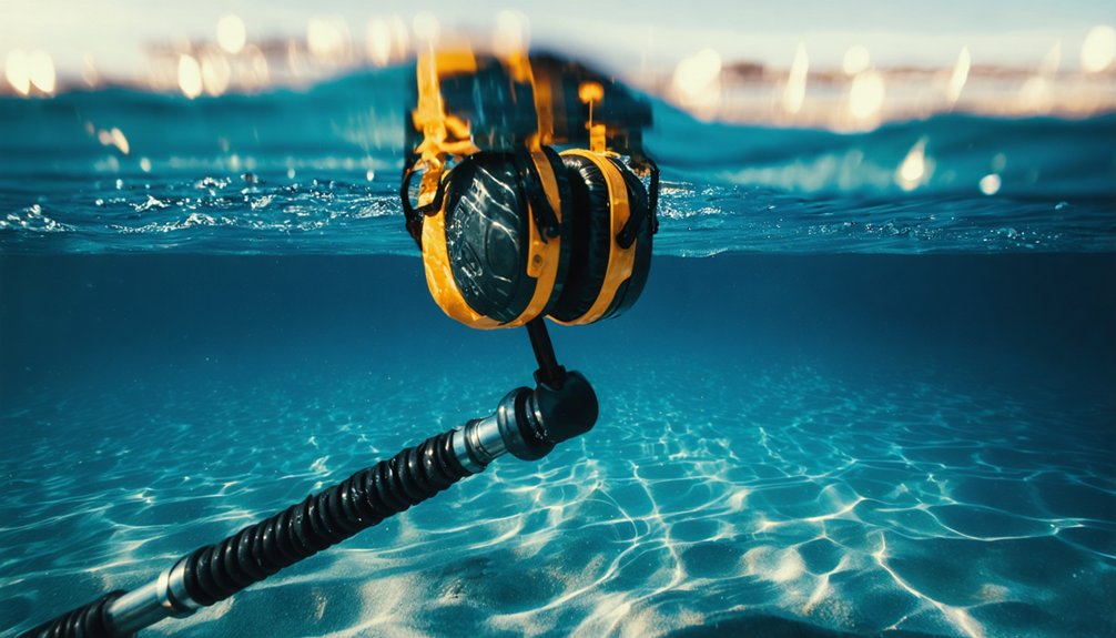 waterproof gear enhances detection efficiency