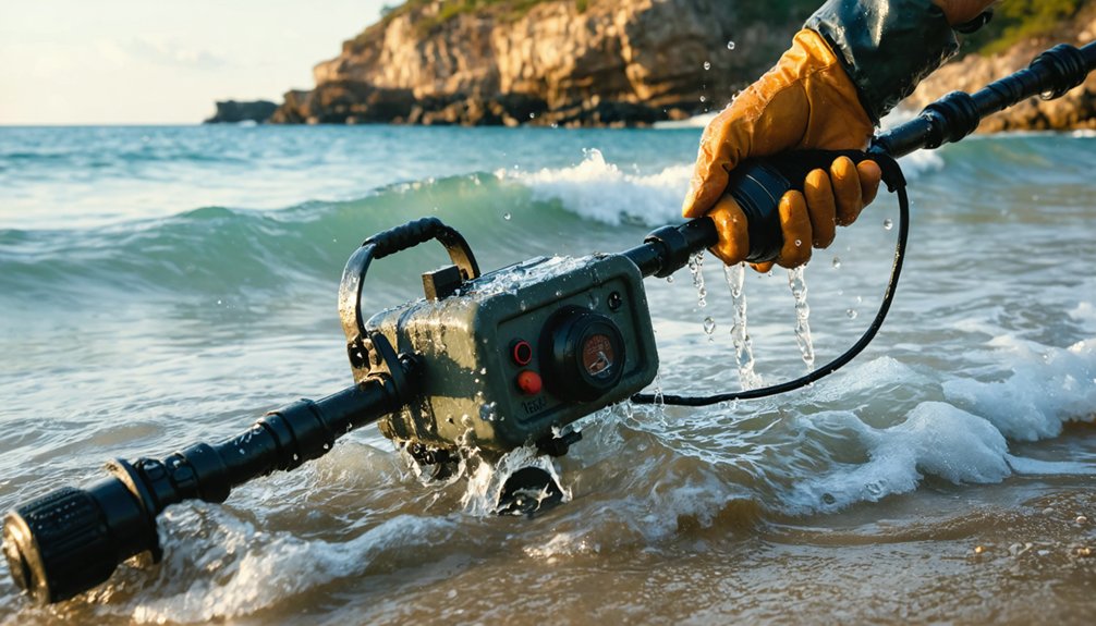waterproof metal detecting equipment
