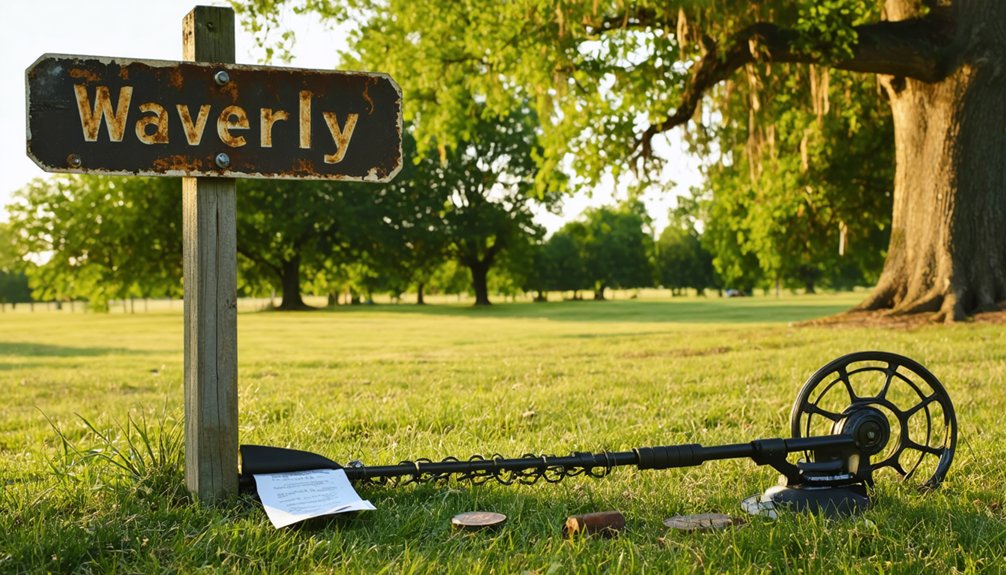 waverly metal detecting regulations
