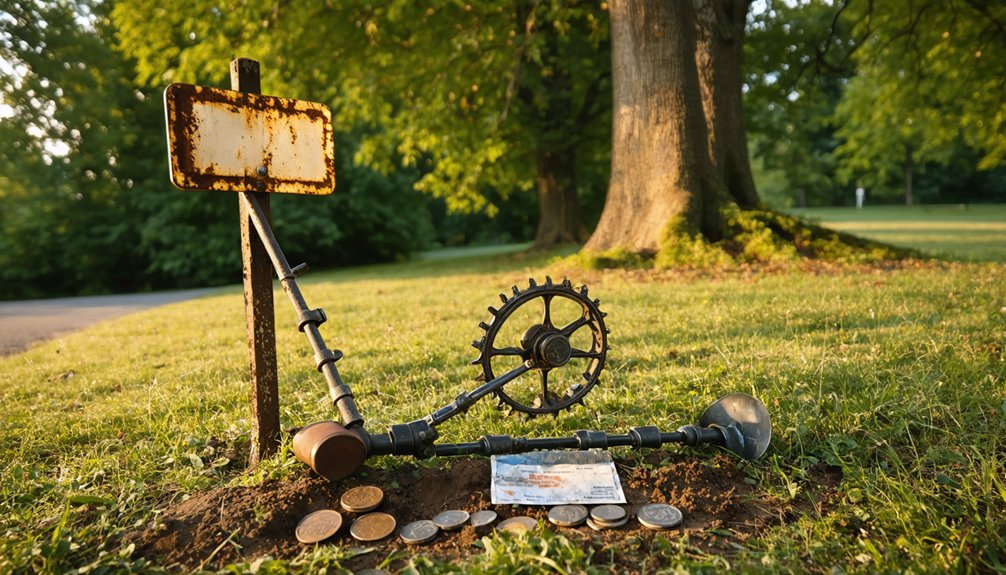 white oak metal detecting regulations